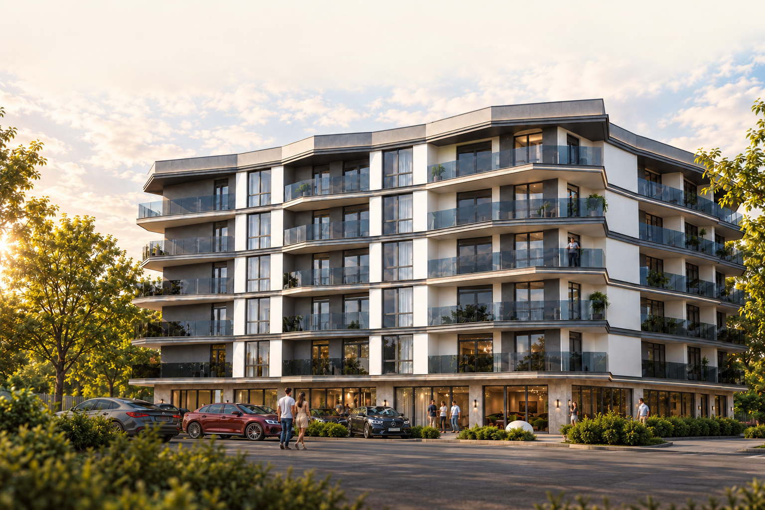 Панорама клубного будинку Riviera Residence